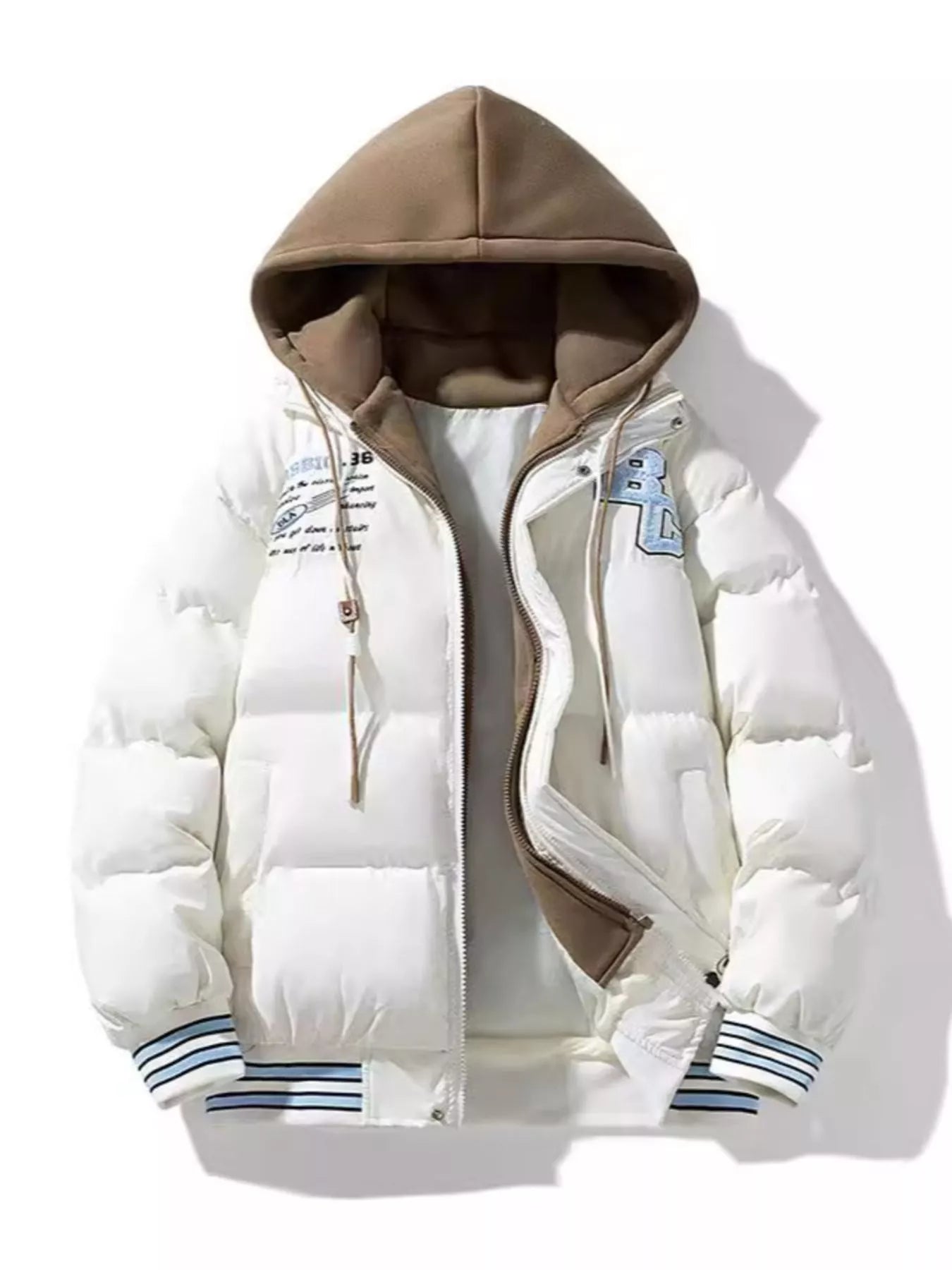 Big and Tall Insulated Hoodie Coat