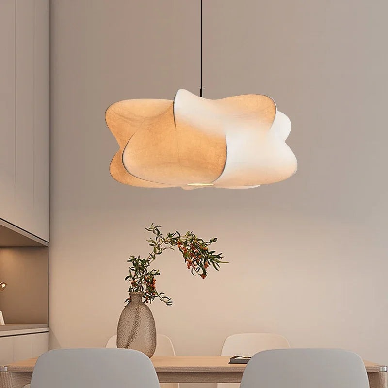Elegant Natural Fiber Hanging Lamp - BritishElegance