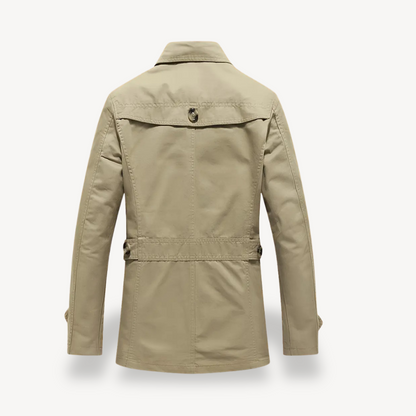 Men's Cotton Blend Trench Coat