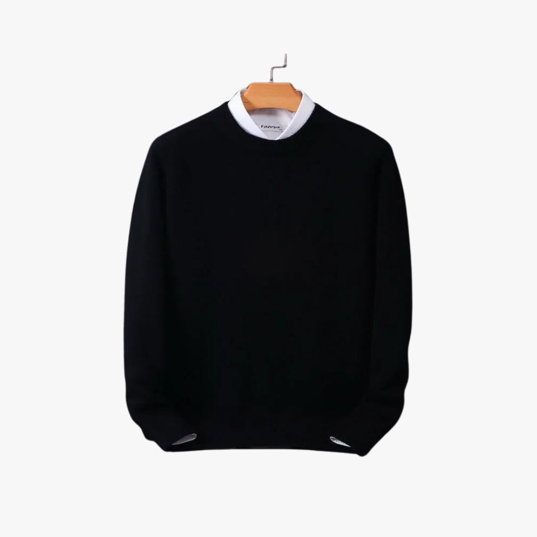 Cozy Oversized Crew Neck Sweater