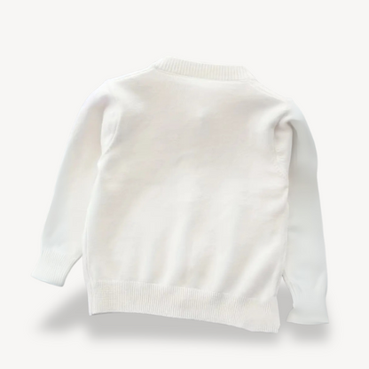 Embroidered Button-Front Cardigan for Toddlers