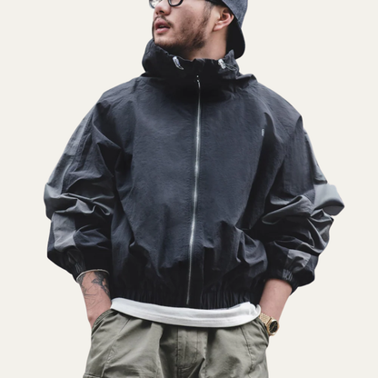 Men’s Retro Oversized Windbreaker