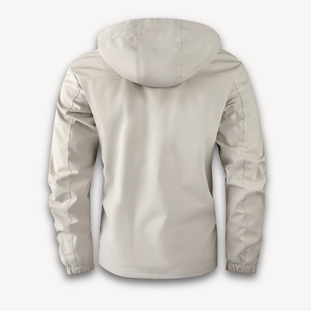 Men's Hooded Water-resistant Winter Jacket