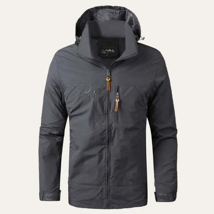 Men’s Outdoor Hooded Waterproof Jacket