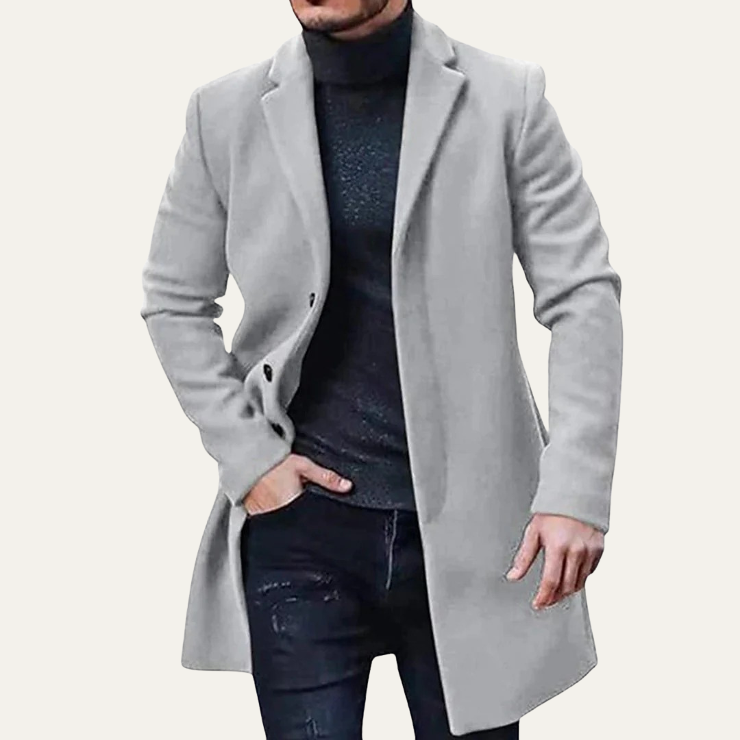 Men’s Winter Classic Three Button Overcoat