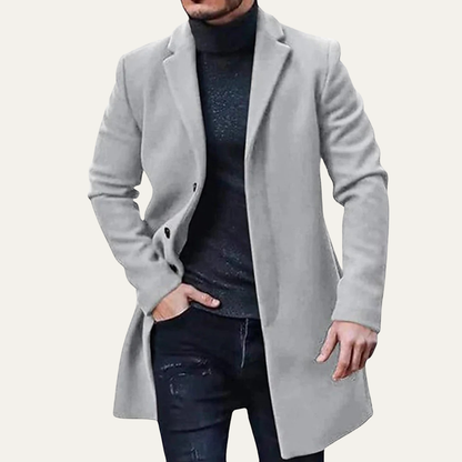 Men’s Winter Classic Three Button Overcoat