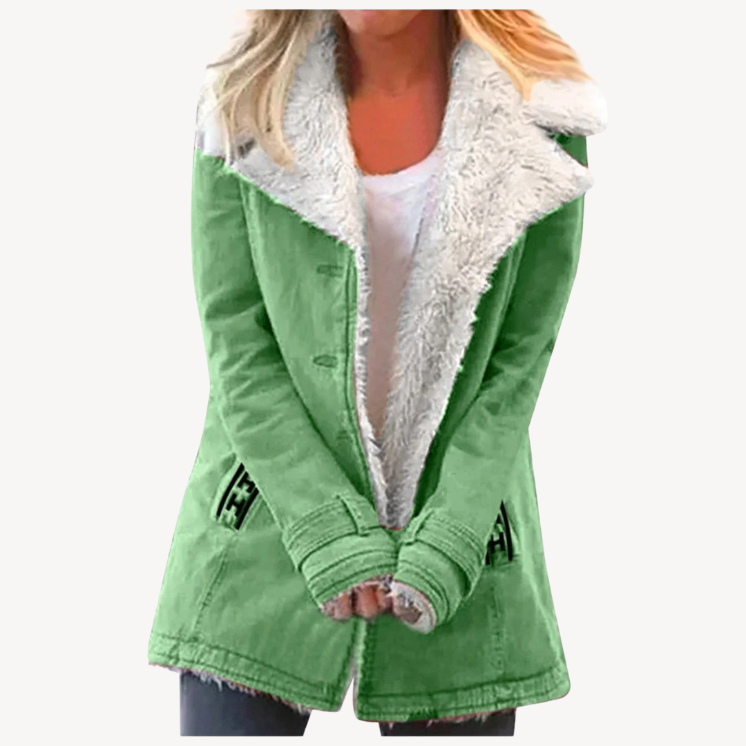 Women's Fleece-Lined Winter Jacket