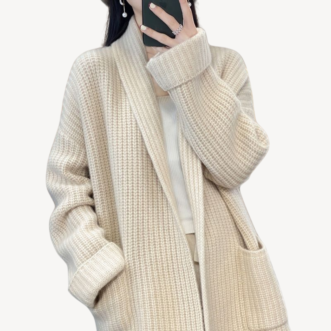 Women's Long Knit Cardigan Sweater
