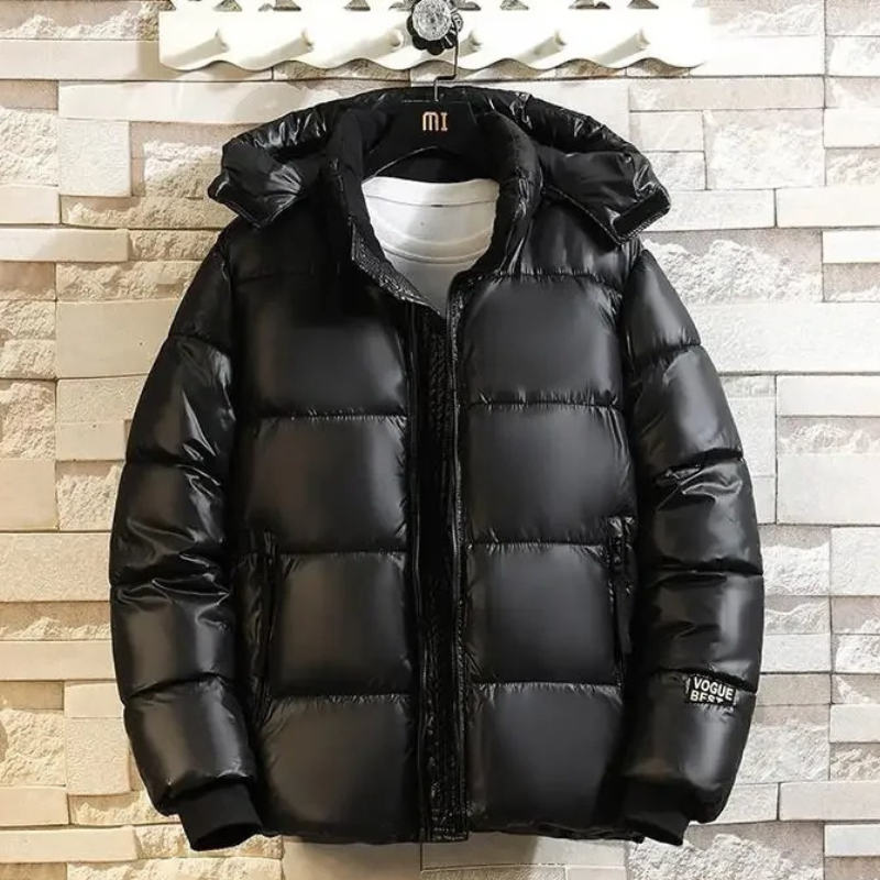 Warm Waterproof Men's Winter Puffer Coat - BritishElegance