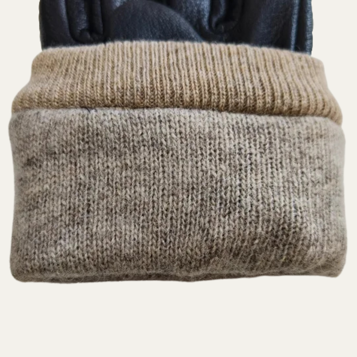 The Palermo Men's Leather Warm Wool Lined Winter Driving Gloves