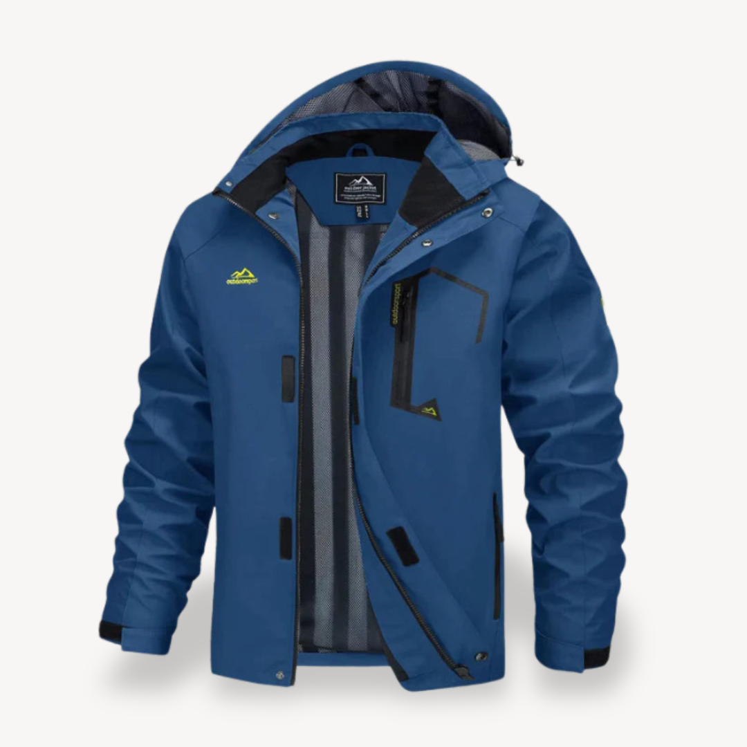 Men's Camo Waterproof Winter Jacket with Hood