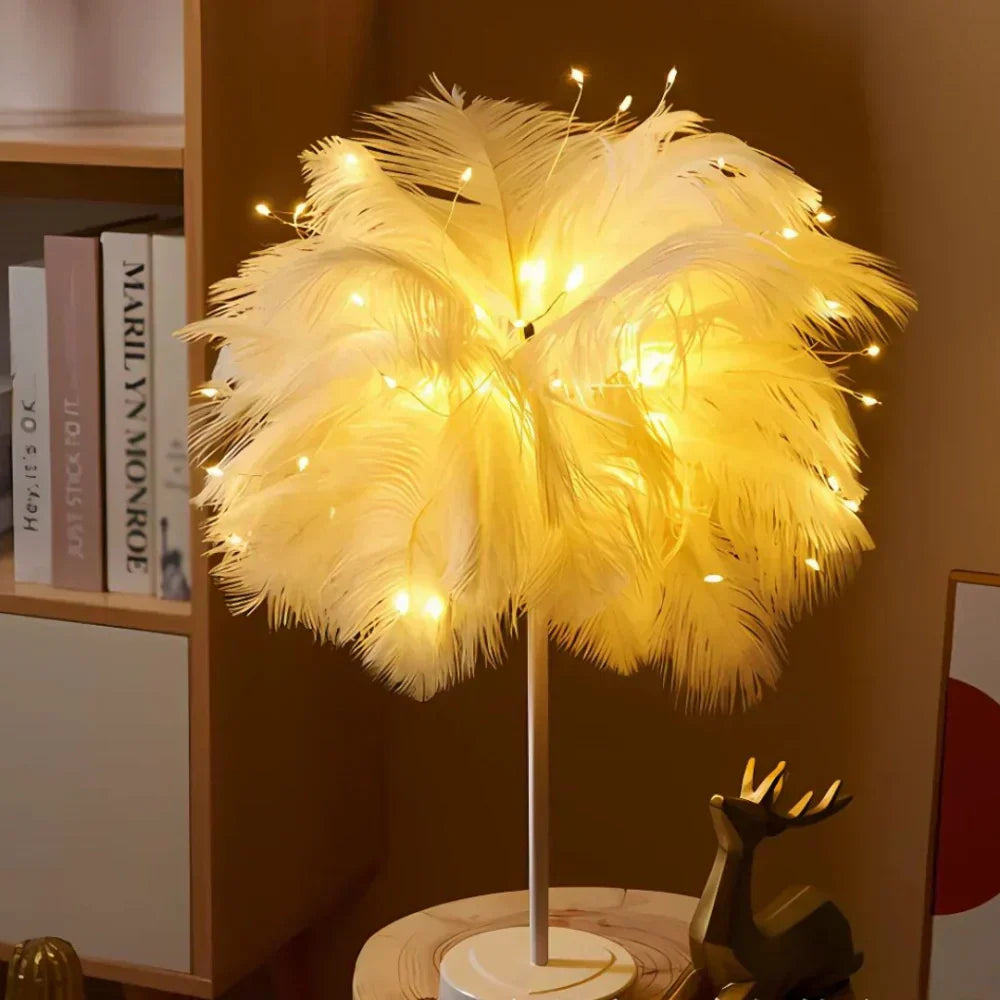 Warm Glow Table Lamp | Cozy Soft Lighting