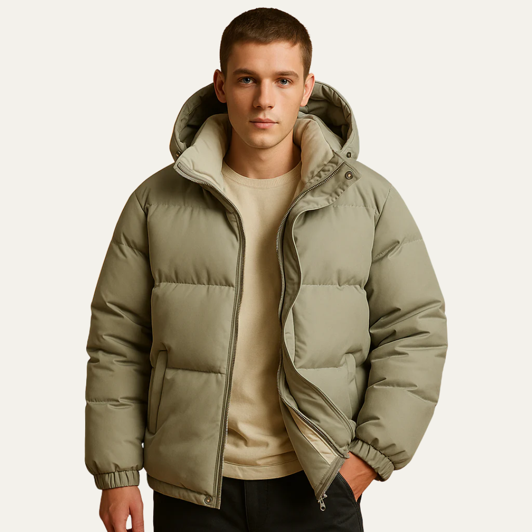 Men’s Quilted Puffer Down Jacket