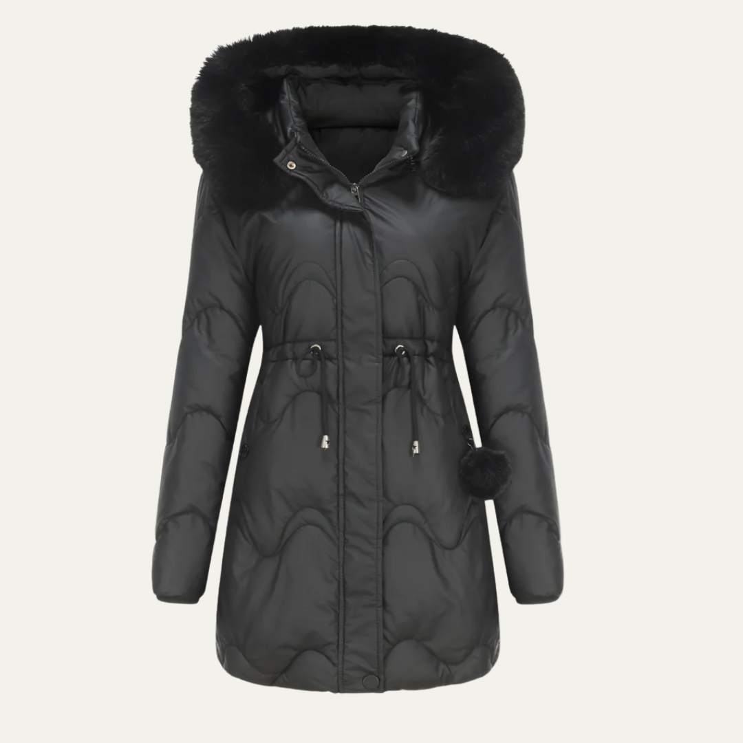 Women’s Quilted Mid-Length Puffer Parka