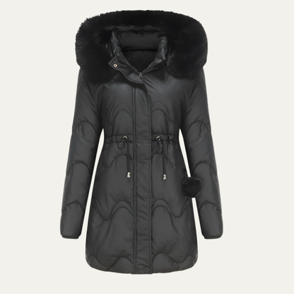 Women’s Quilted Mid-Length Puffer Parka