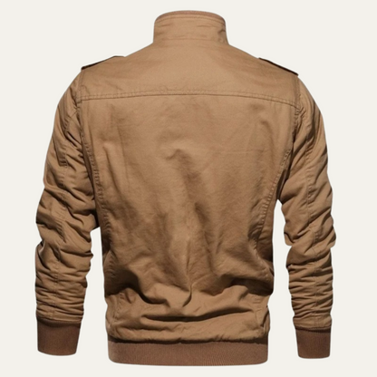 The Sydenham Men's Windproof Multi Pocket Military Style Bomber Jacket