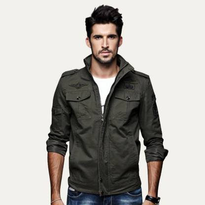 Men’s Military Cotton Field Jacket