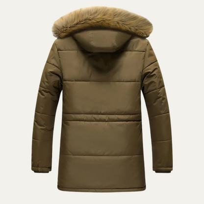 The Thameside Men’s Stylish Waterproof Padded Warm Parka Jacket