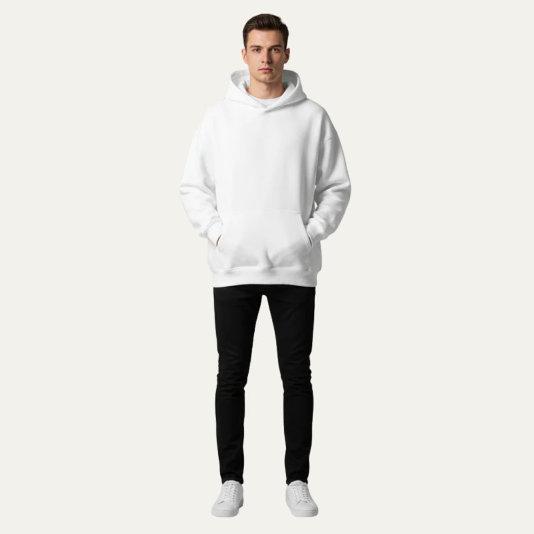 Men’s Casual Pullover Hoodie with Kangaroo Pocket
