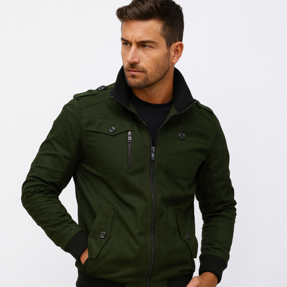Men’s Military Style Bomber Jacket