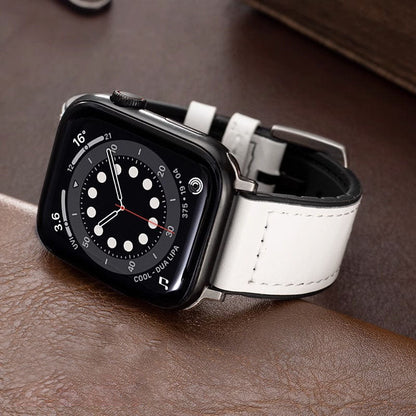 Stylish Leather Smartwatch Strap for Apple Watch