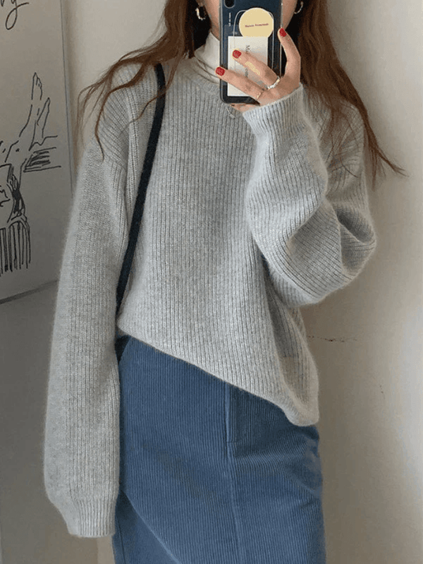 Cozy Women's Oversized Winter Sweater