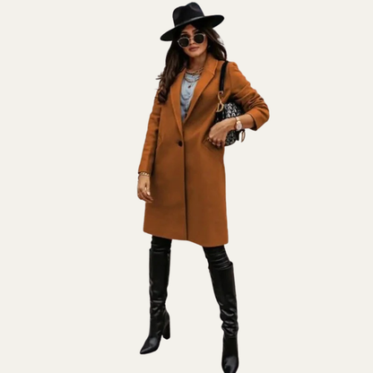 Women’s Tailored Single-Breasted Coat