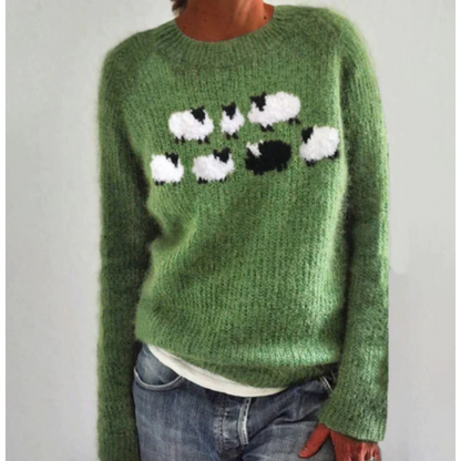 Avril | Women's Winter Round Neck Sweater