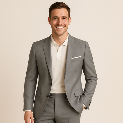 Two Piece Set Formal Suit Men