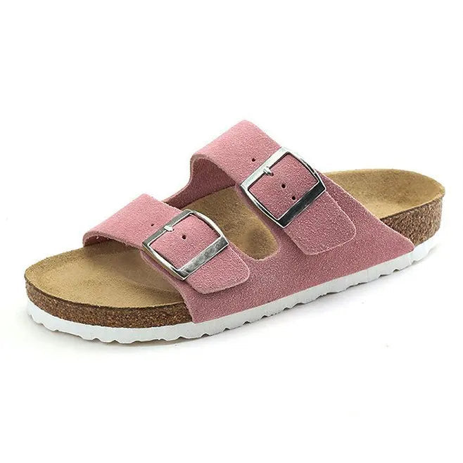 Comfortable Wide Fit Womens Summer Flat Sandals