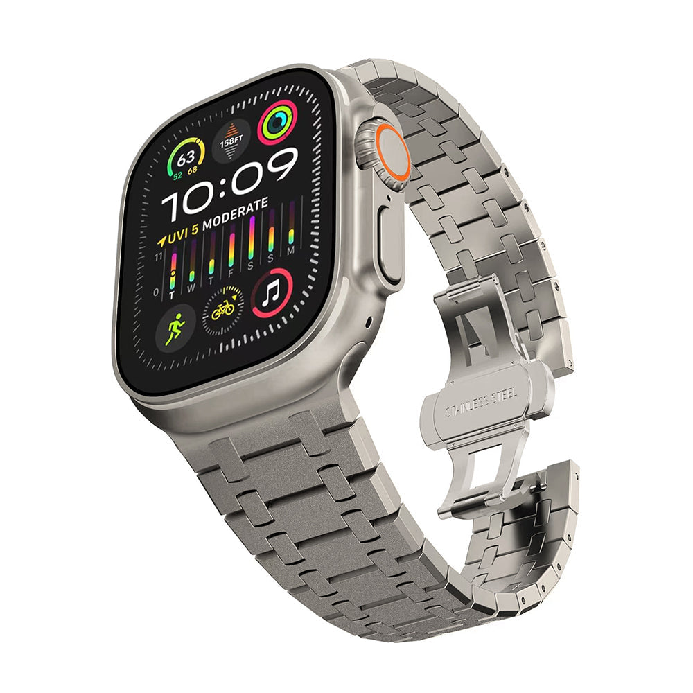 Shine Double Chain Stainless Steel Apple Watch Band