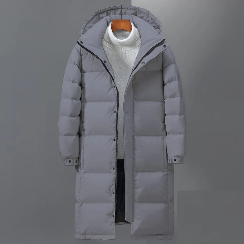 Warm Waterproof Long Parka Coat for Men