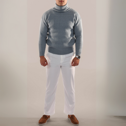 Men's Knit Turtleneck Sweater | Timeless