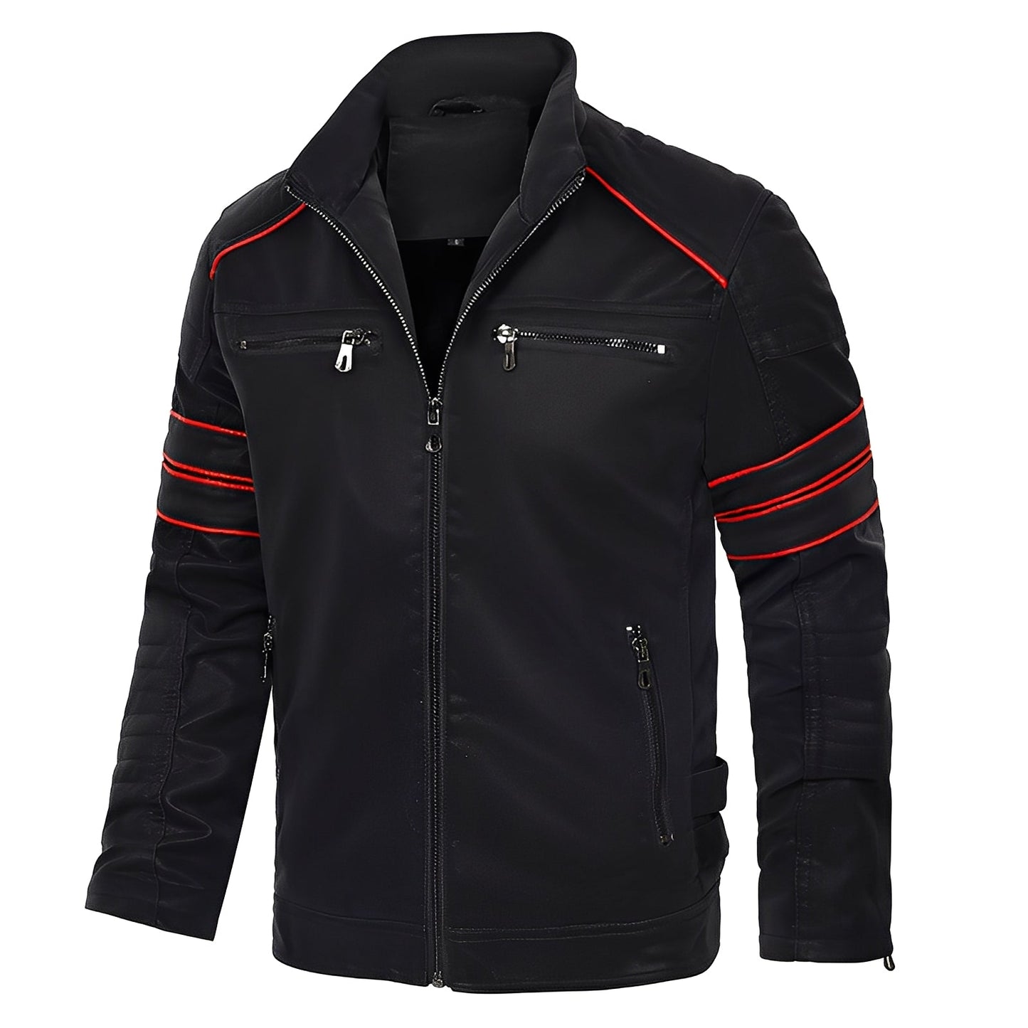 Cevori Durable Design Stylish Motorbike Leather Jacket