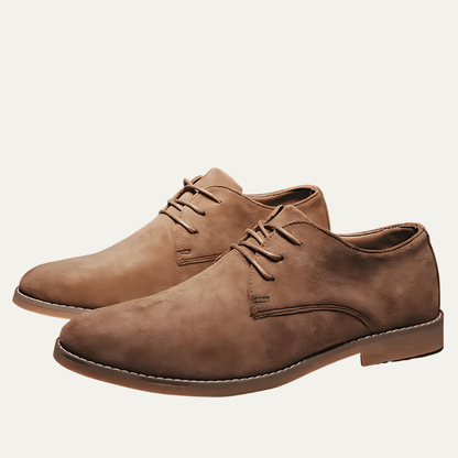Men’s Versatile Suede Derby Shoes