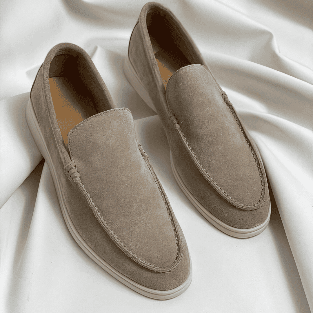 Smart Leather Slip On Shoes for Men - BritishElegance