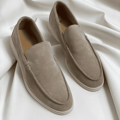 Smart Leather Slip On Shoes for Men - BritishElegance