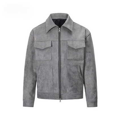 Alex – Suede Jacket Man - Stylish/Comfortable | Outerwear
