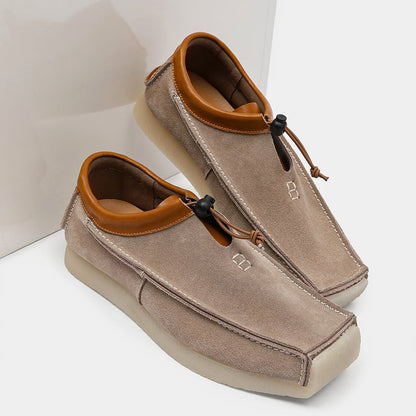 Maison ’88 | Leather Loafers – Handcrafted Slip-On Shoes with Drawstring