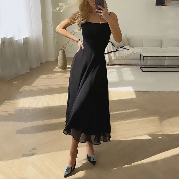 Chic Sleeveless A-Line Summer Dress for Women