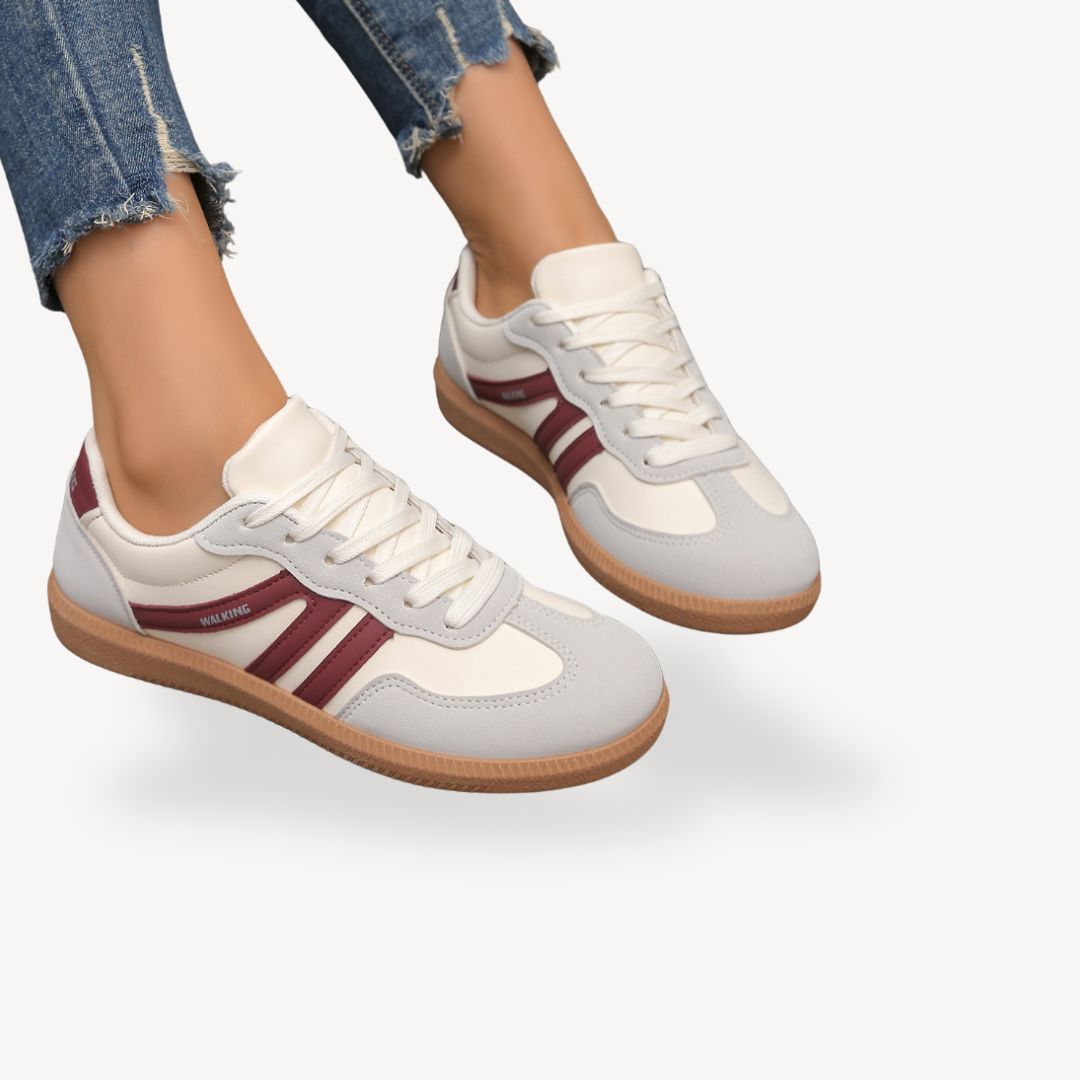 Suede Orthopedic Sneakers Women Casual