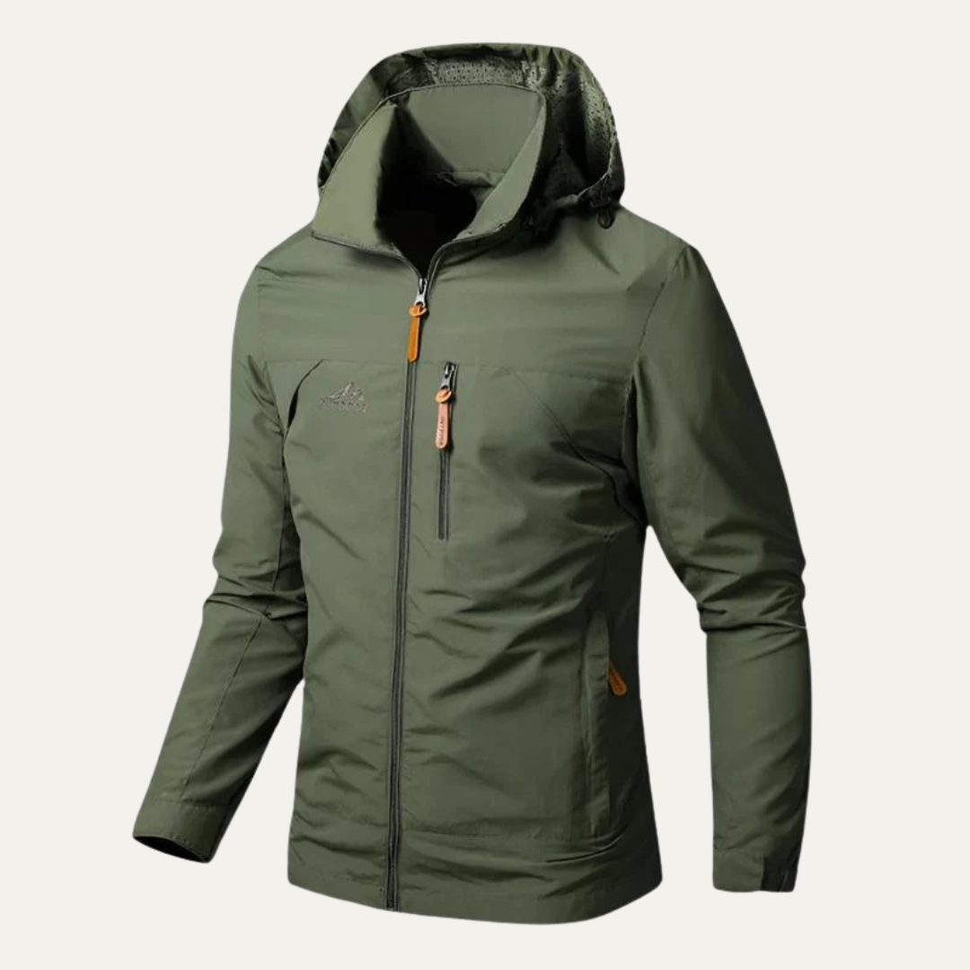 Men’s Heavy Duty Faux Fur Lined Outdoor Winter Jacket