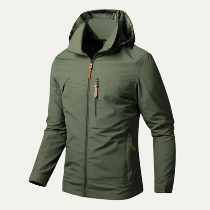 Men’s Heavy Duty Faux Fur Lined Outdoor Winter Jacket