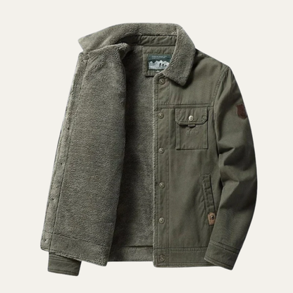 Men’s Sherpa Lined Utility Jacket