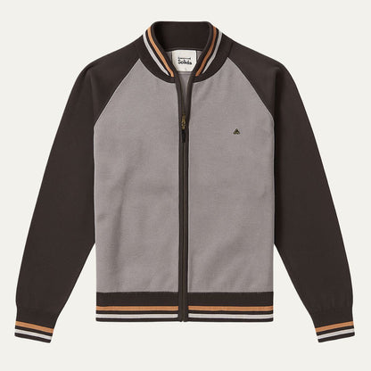 Men’s Color Block Raglan Sleeve Full Zip Jacket