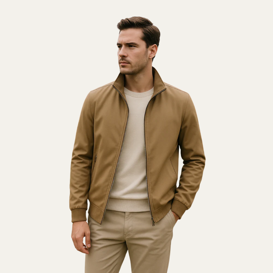 Men’s Contemporary Zip Harrington Jacket