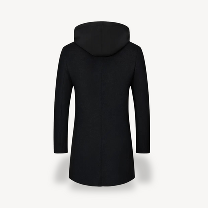 Modern Hooded Overcoat for Men