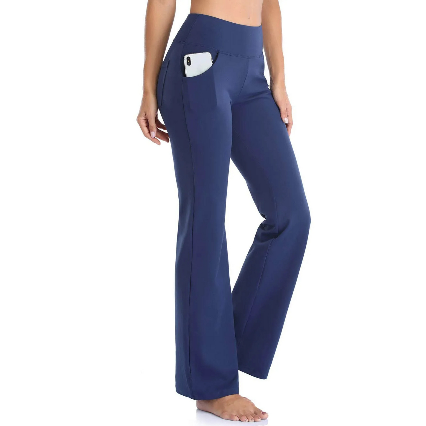 Women's Athletic Wide Leg Pants with Pockets