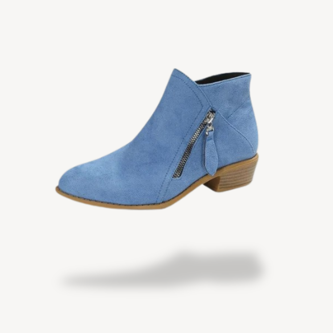 Orthopedic Suede Ankle Boots Women