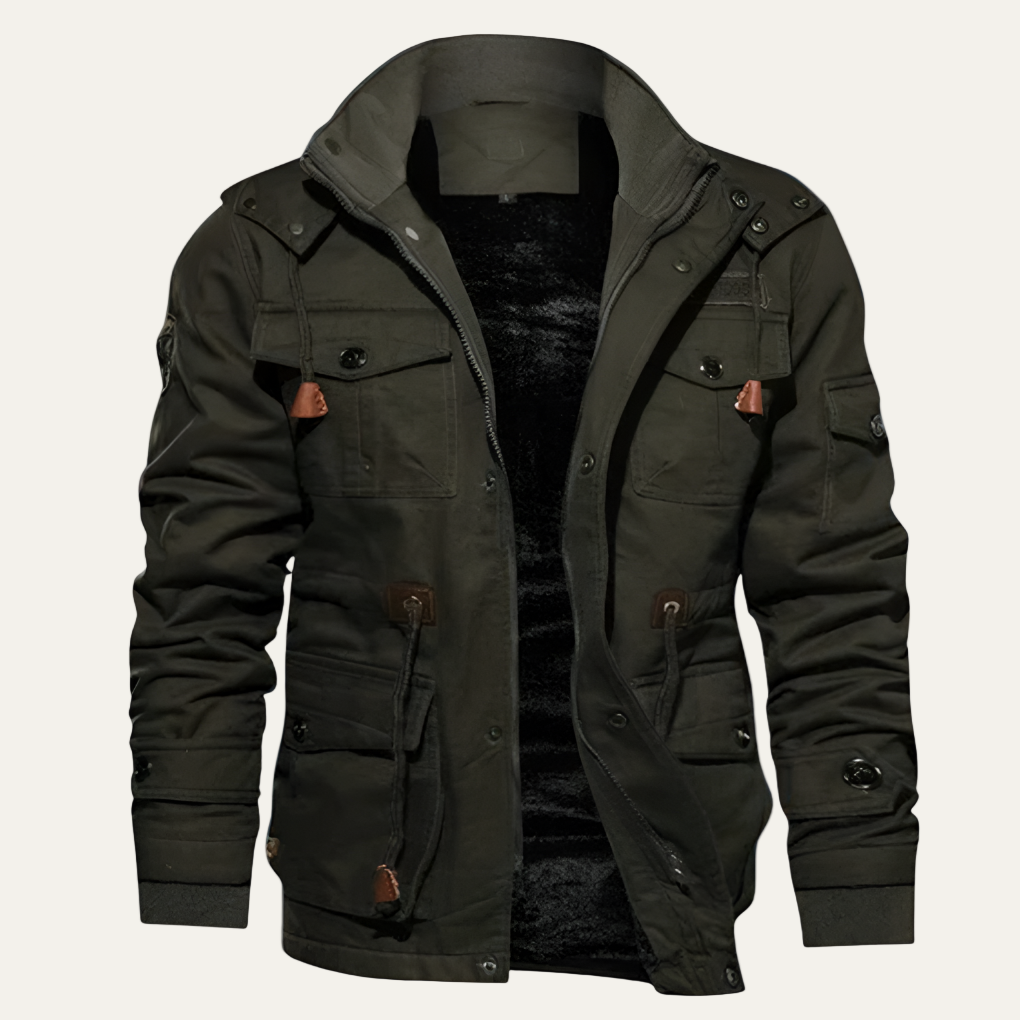 Men’s Winter Multi Pocket Cargo Jacket